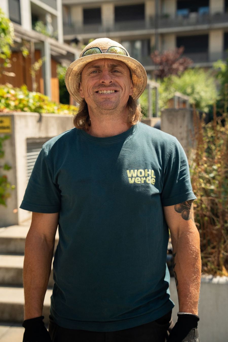WOHLverde-Mitarbeiter im Sommer