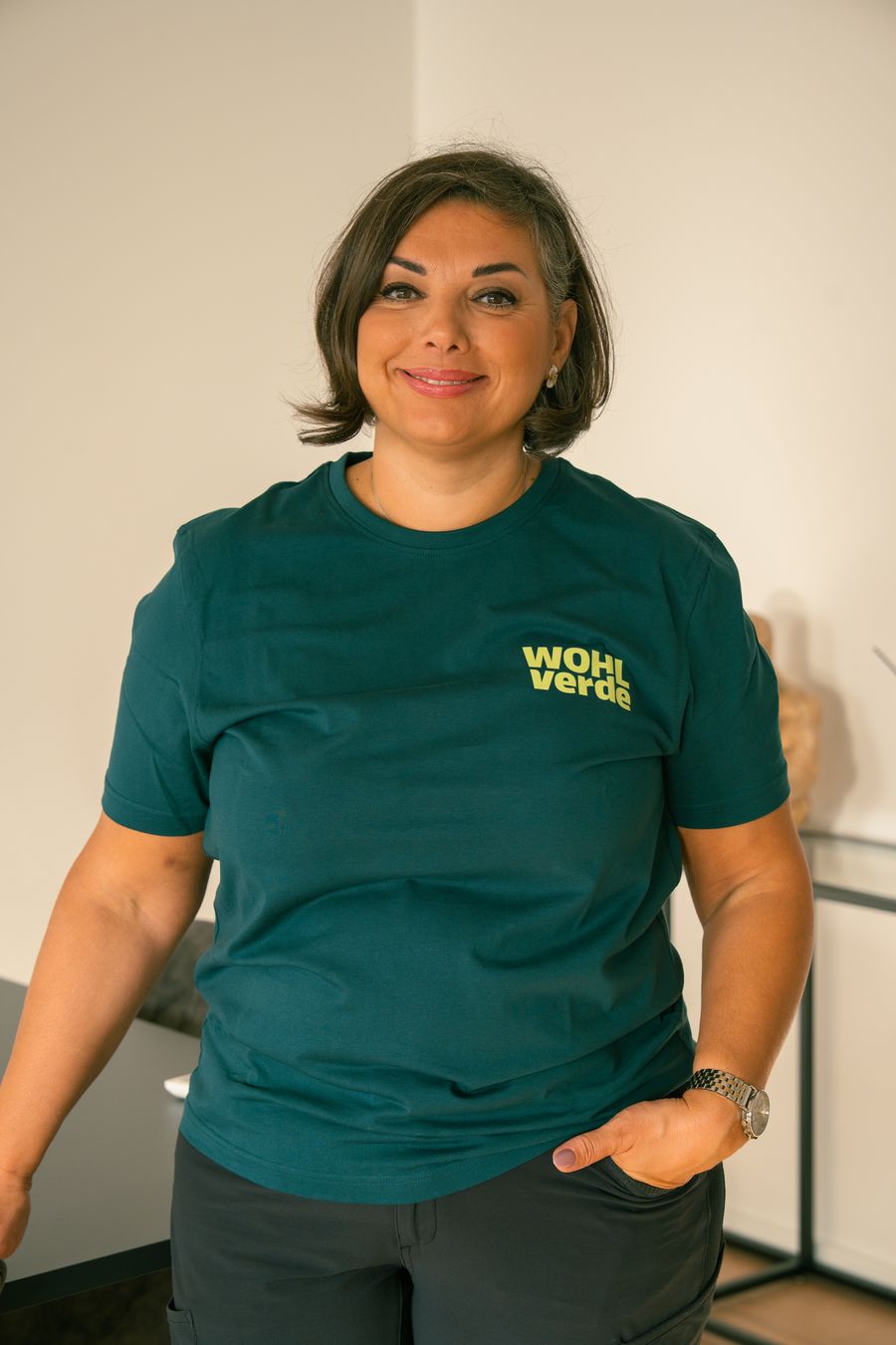 Denisa Aliaj, Projektleitung Gebäudereinigung bei WOHLverde
